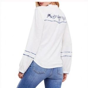 Free People Pearl Snap Western NWOT